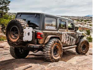 Jeep Wrangler JL Rear Bumper - Rear - Westin - WJ2 w/Sensors - Textured Black - `18-`22